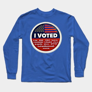 I Voted Long Sleeve T-Shirt